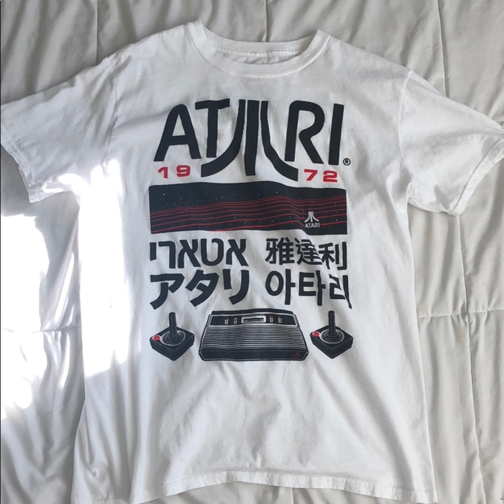 Atari White Graphic T-Shirt